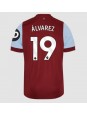 West Ham United Edson Alvarez #19 Domácí Dres 2023-24 Krátký Rukáv